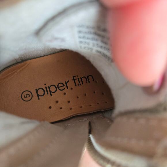 Piper Finn Legend High Top Leather Sneakers 5 - Picture 9 of 10